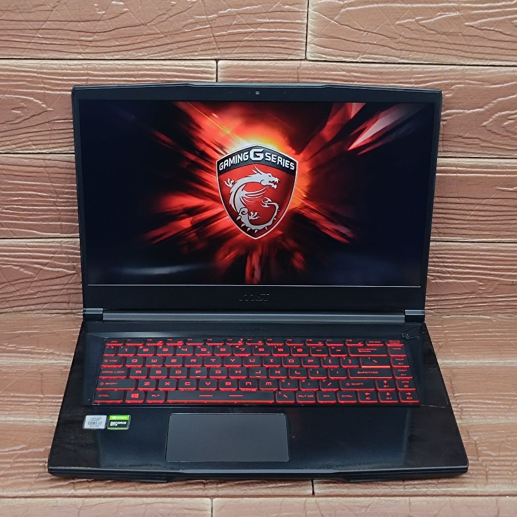 Laptop MSI GAMING GF63 Thin 10 SCSR Intel Core i7-10750H RAM 8GB SSD 512GB GTX 1650 Ti GEN10