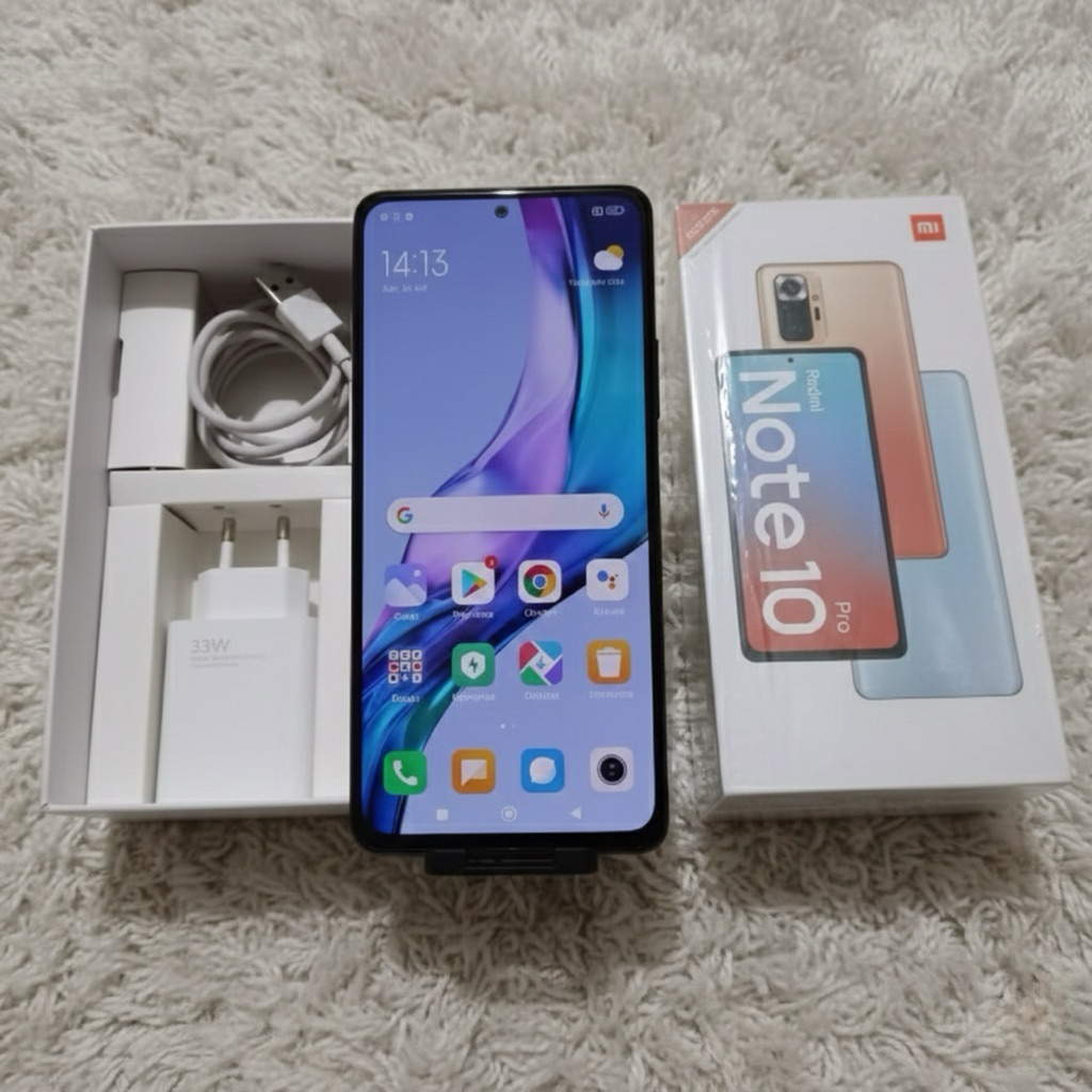 Xiaomi Redmi Note 10 Pro 128Gb / Xiaomi Redmi Note 10 Pro Second Termurah Ex Garansi Resmi Kualitas 