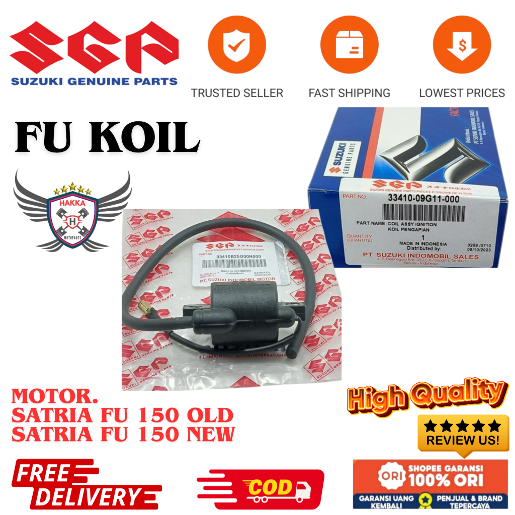 FU KOIL ASLI SUZUKI SATRIA FU 150 OLD,KOIL ASLI SUZUKI SATRIA FU 150 FI INJEKSI