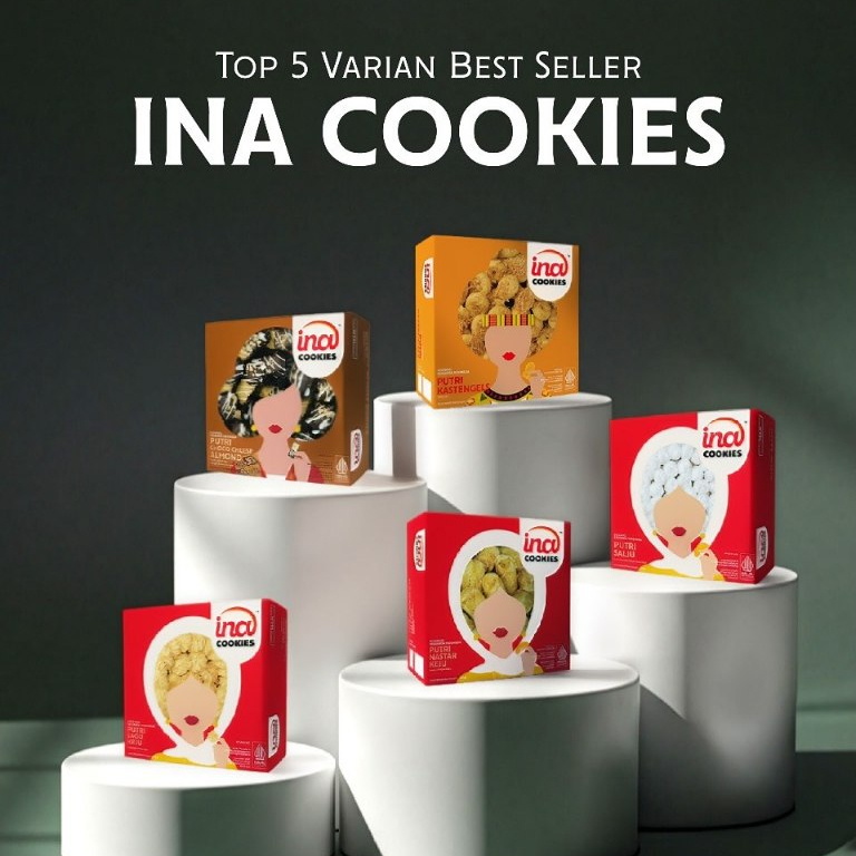 REGULER MANIS - Ina Cookies, Kue Kering Handmade Enak, Halal, Murah Free Dus/BubbleWrap