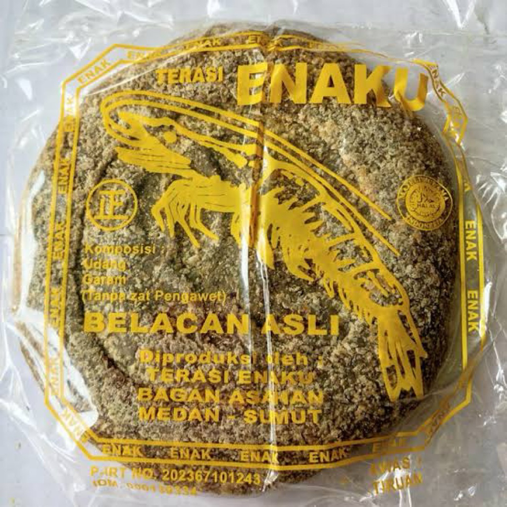 Terasi Udang Beng Thien Balacan Asli Medan