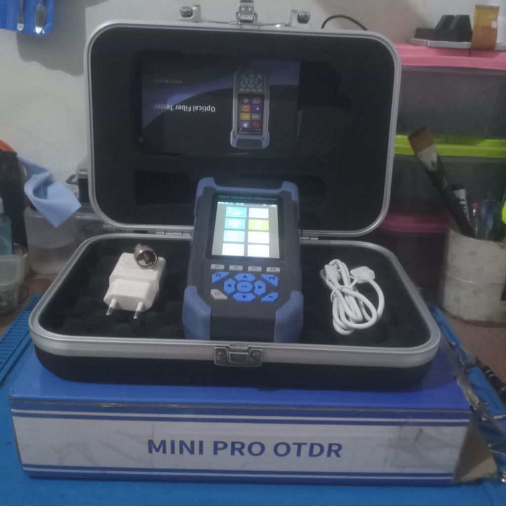 Otdr Joinwit Jw3302s Mini Pro Otdr Second Masih Segel / Optical Fiber Tester Kondisi Normal Seperti 