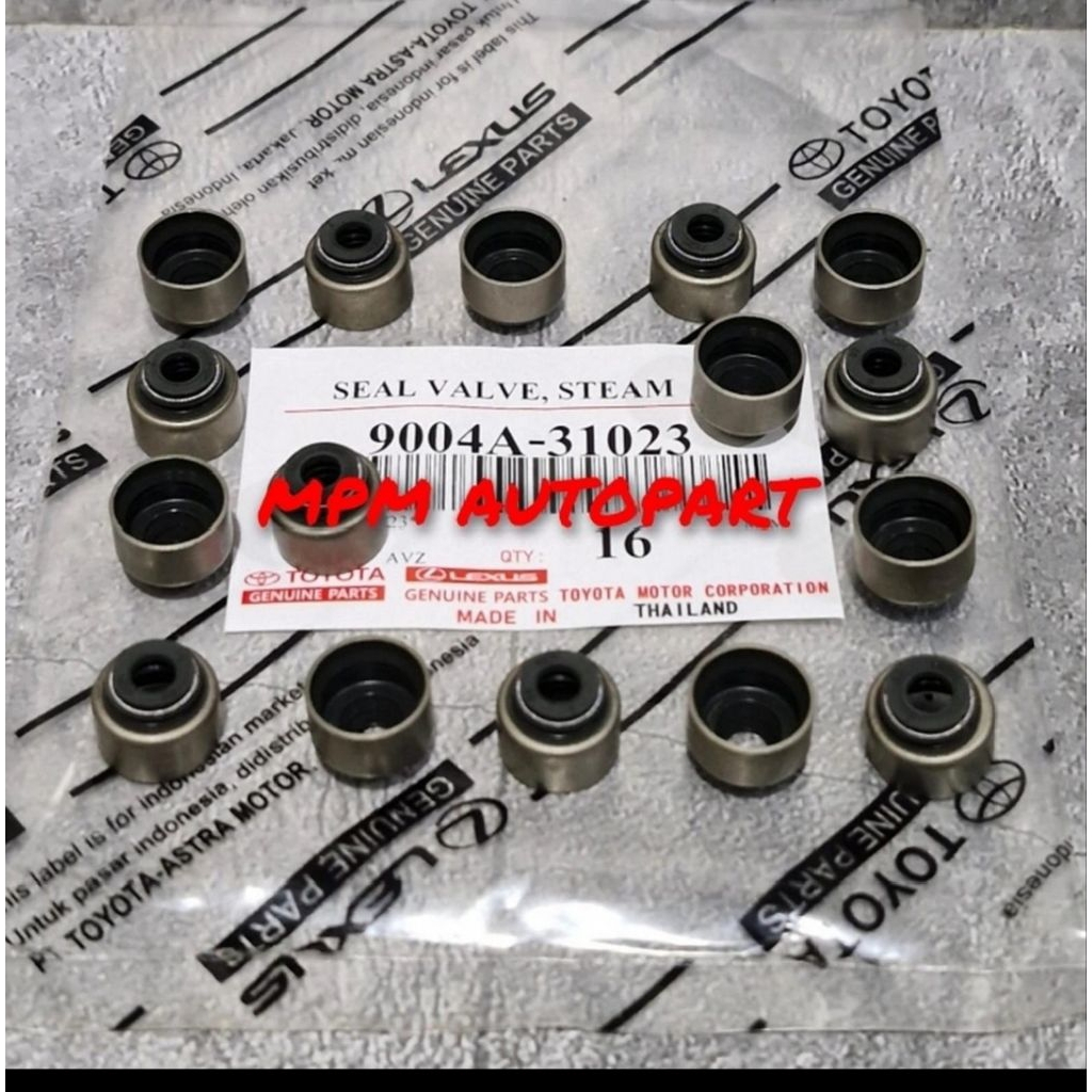 SEAL SIL.KLEP AVANZA XENIA GRAND MAX HARGA 1SET 16PC ORIGINAL