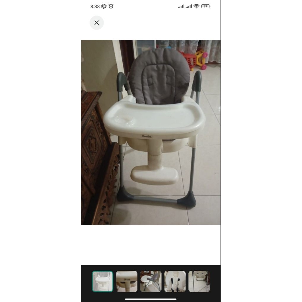 Preloved High Chair Cocolatte