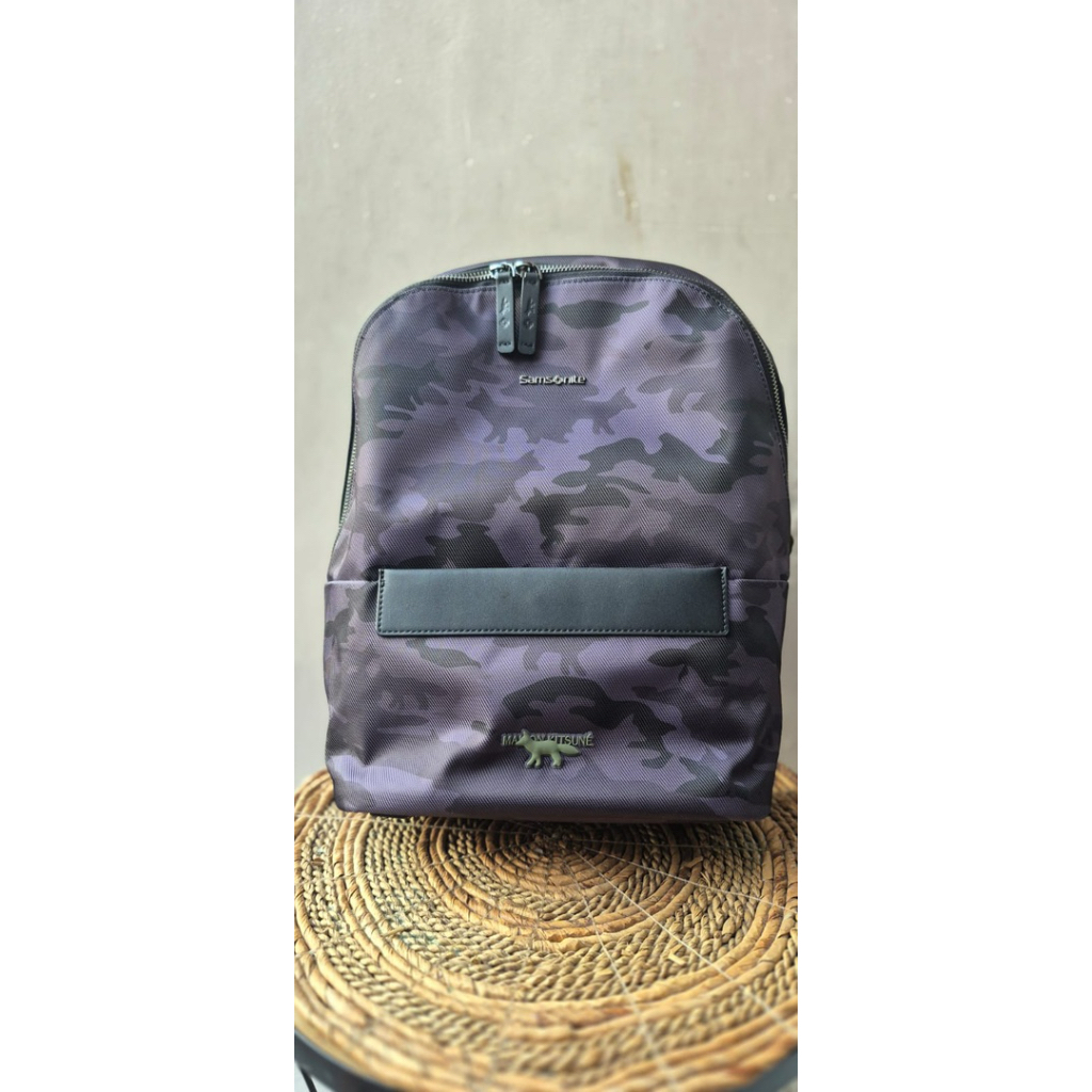 Backpack Samsonite MK X Maison Kitsune Baru Original