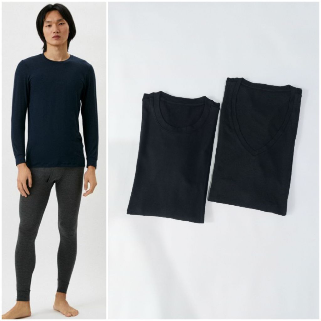 UNIQLO Men Heattech Extra Warm  TShirt