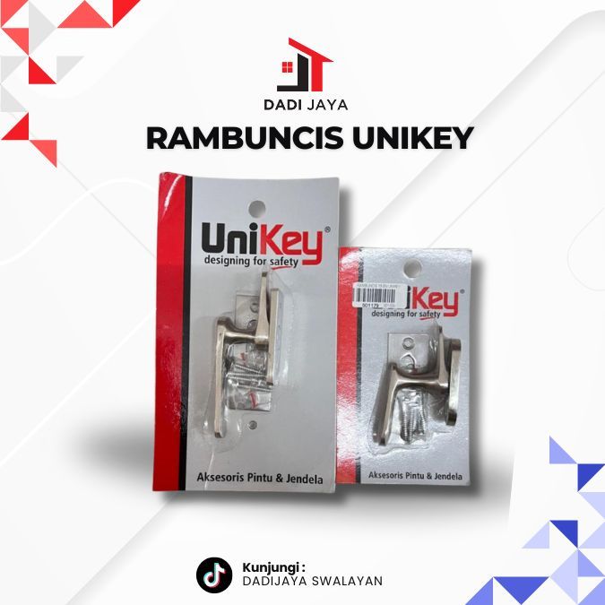 UNIKEY RAMBUNCIS GRENDEL JENDELA GRENDEL HANDLE JENDELA PENGUNCI JENDELA CHROM