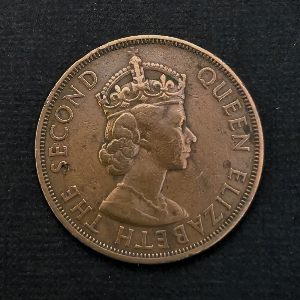 KOLEKSI KOIN QUEEN ELIZABETH THE SECOND 1955