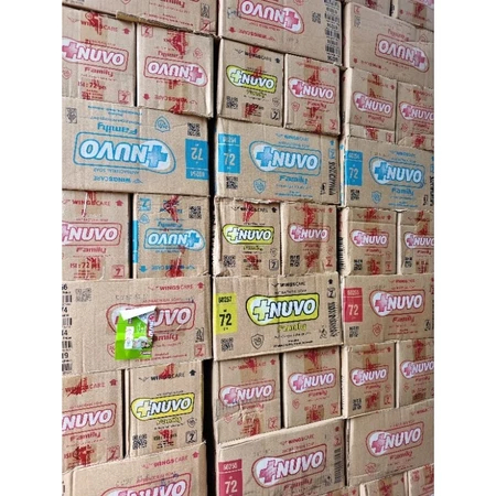 Sabun Nuvo 70g Batang 1 Dus (72 Pcs)