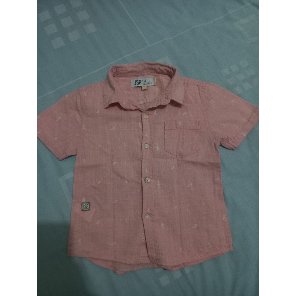 Kemeja JSP Anak Laki Laki 12 - 36 Month