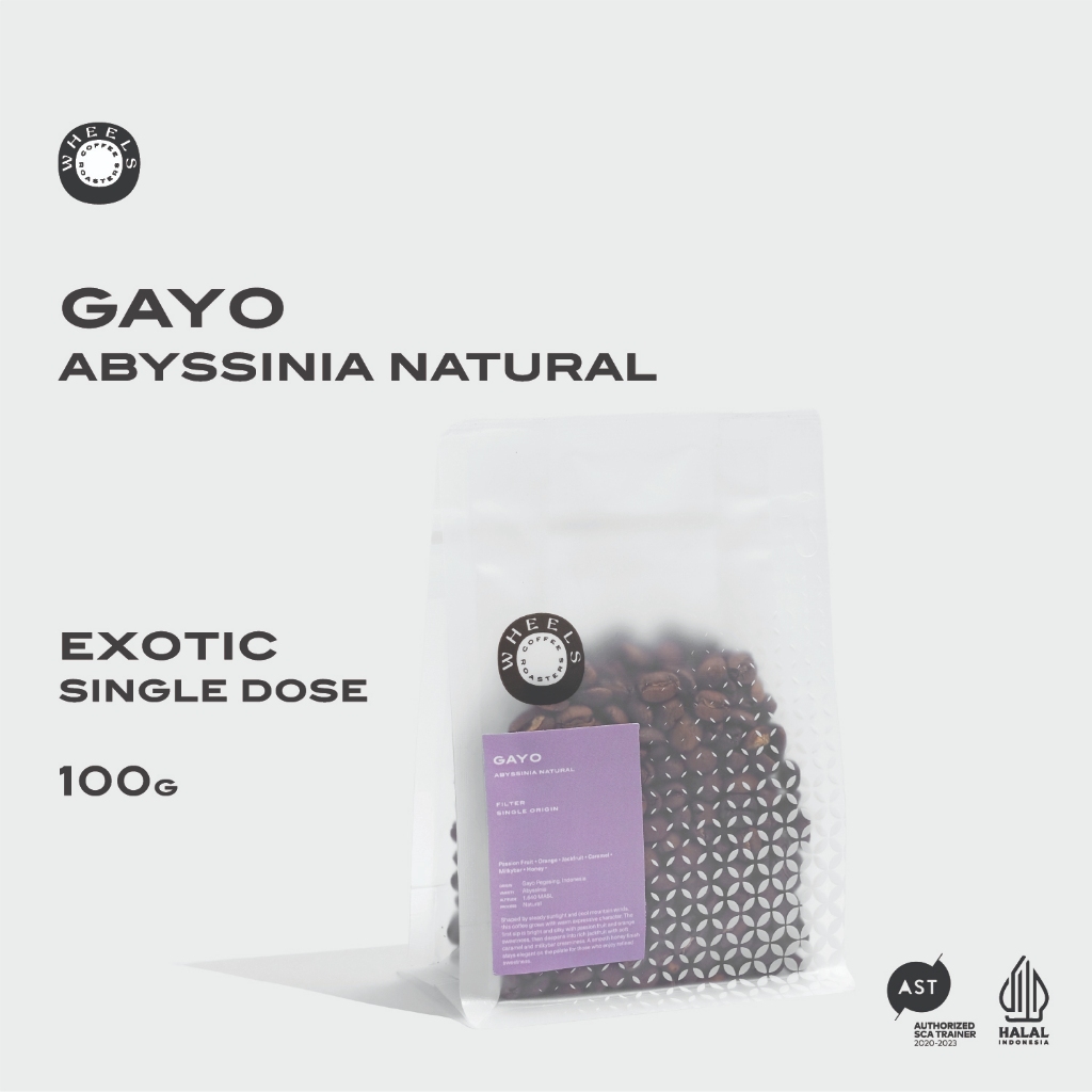 Gayo Abyssinia Natural Single Origin Filter Specialty Wheels Coffee Roasters