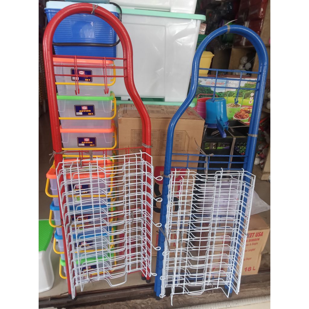 Rak Piring Dragon 4 Susun/Rak piring jadul/Rak piring besar/Rak piring jaman dulu