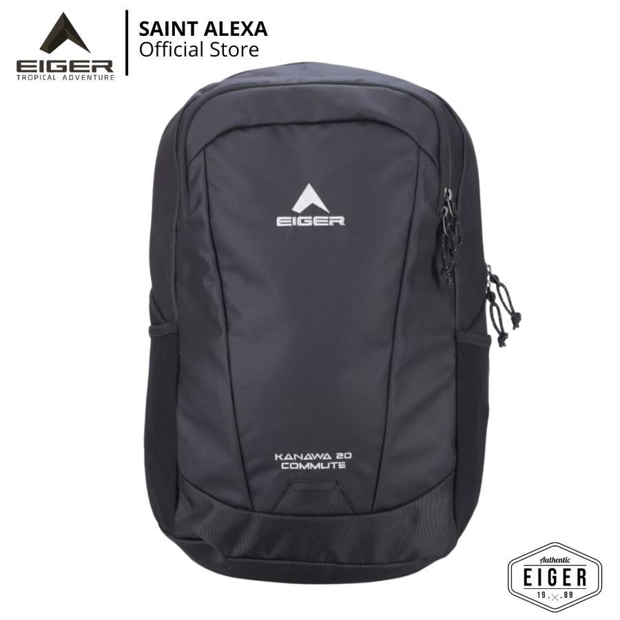 TAS PRIA EIGER KANAWA COMMUTE 20 1.0 LAPTOP BACKPACK HITAM