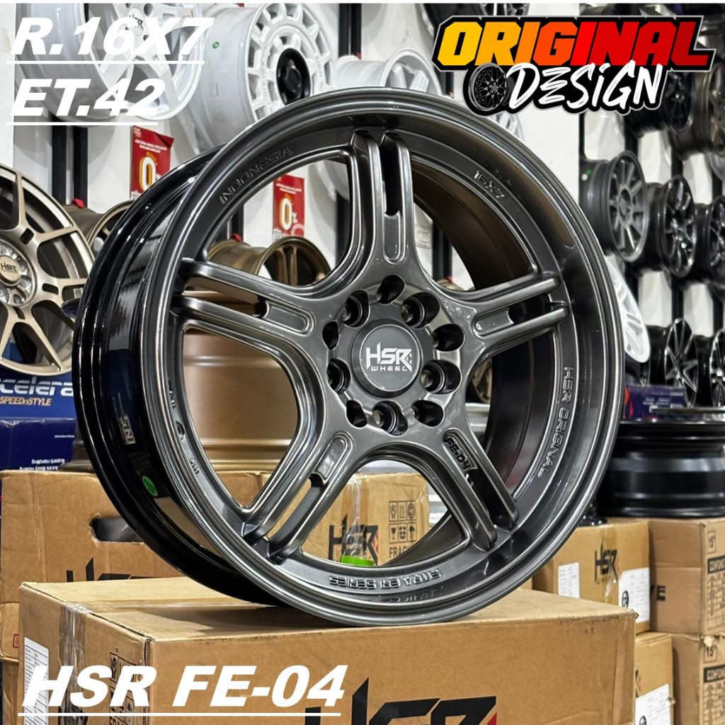 Velg Mobil Palang 5 Ring 16 VELOZ, ERTIGA, XL7, HSR FE04 R16 Lubang 5