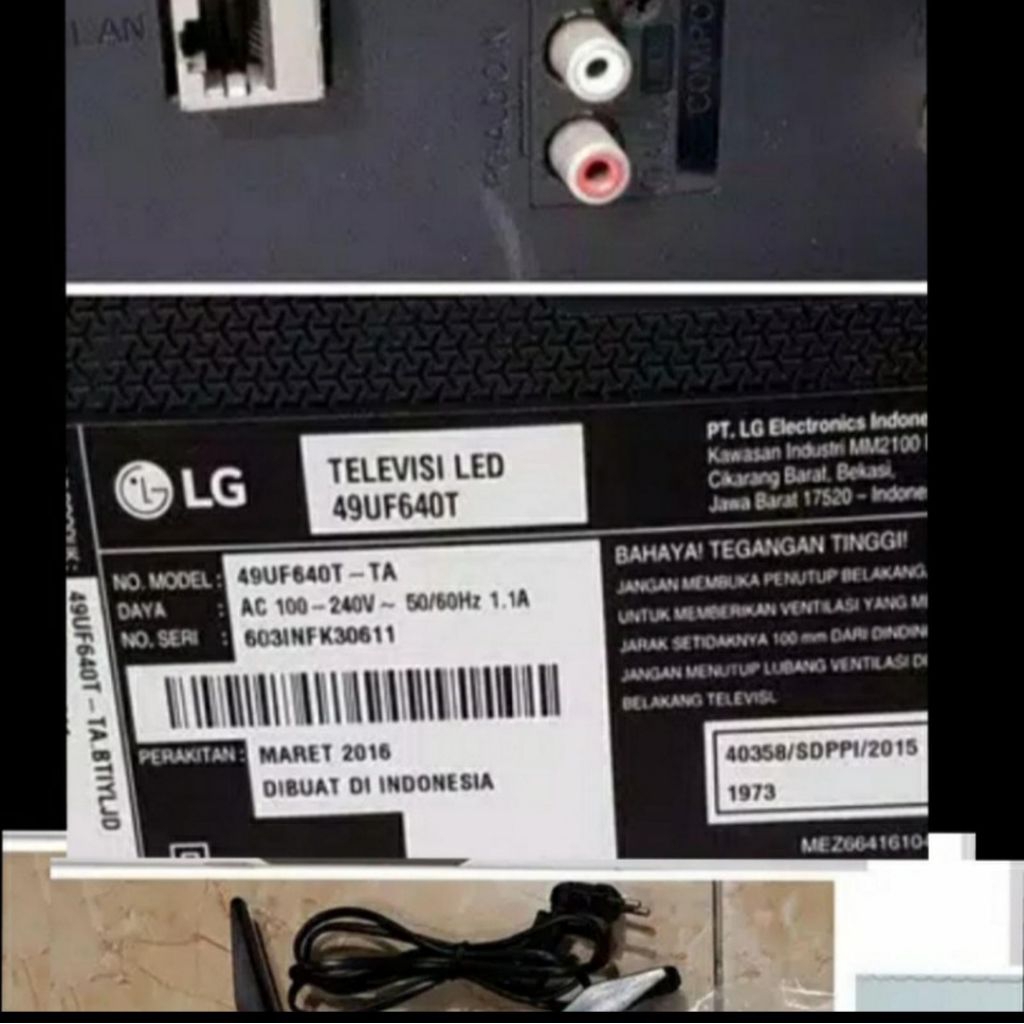 KAKI TV LG 49UF640T