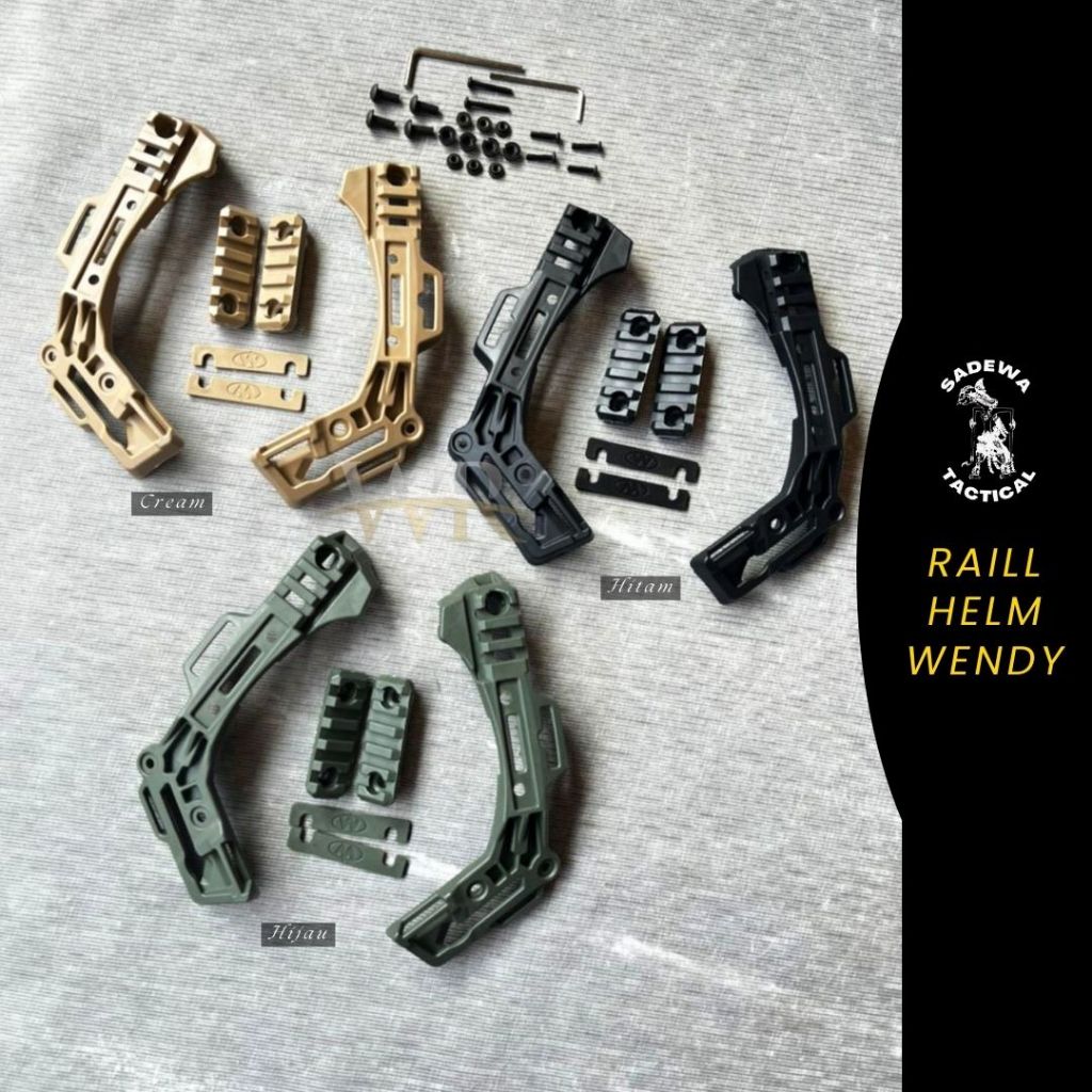 Rell wendy / Rail Helm Exfil Wendy FMA Tactical / Rell Helm Tactical / Rell helm ABS / Rail FMA exf 
