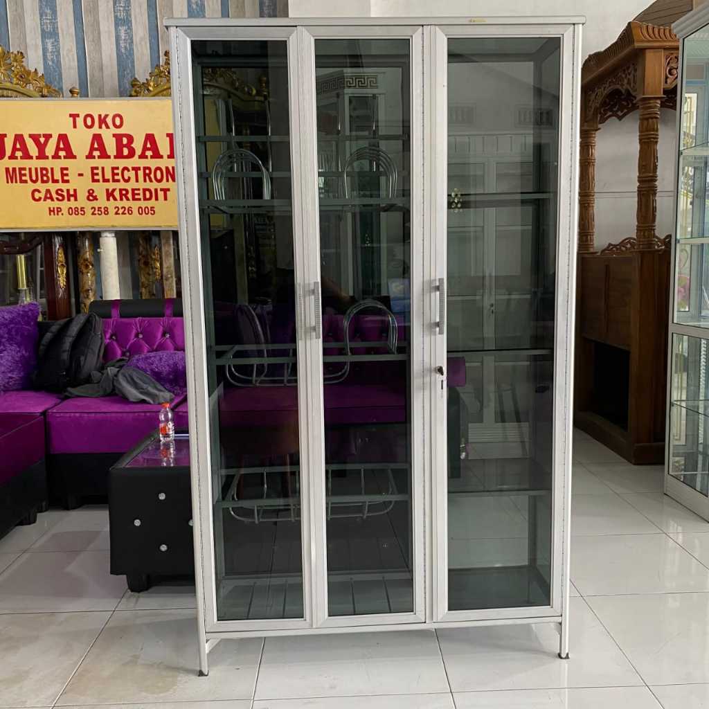 Rak  Piring / Lemari Piring / Lemari Dapur / Rak dapur Minimalis Serbaguna Aluminium