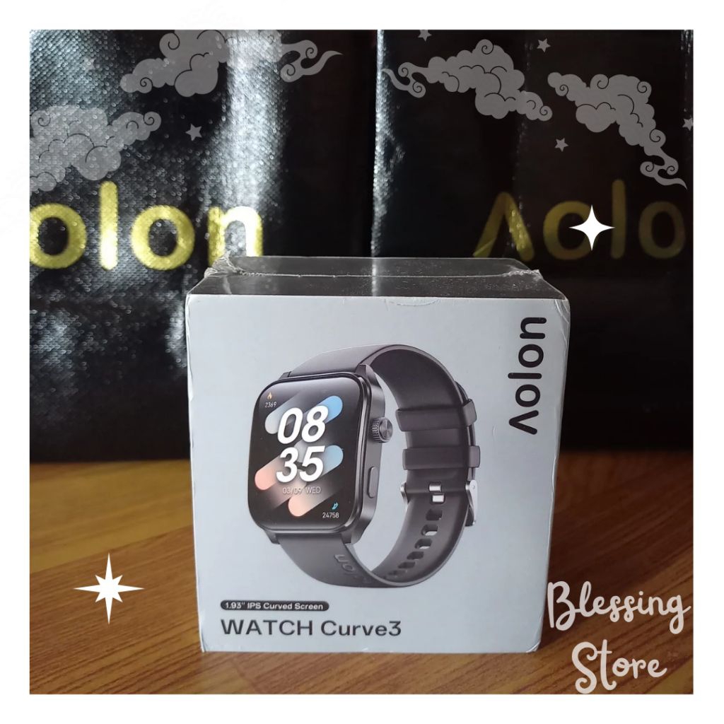 Smartwatch A*l*n Curve 3 Ultra GPS STRAVA