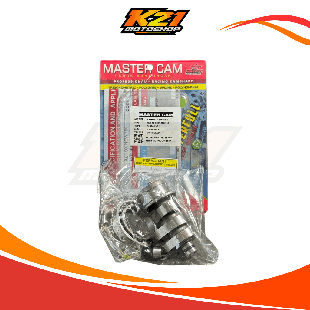 Noken As BRT Aerox New T1 Noken As Aerox Camshaft Aerox T1