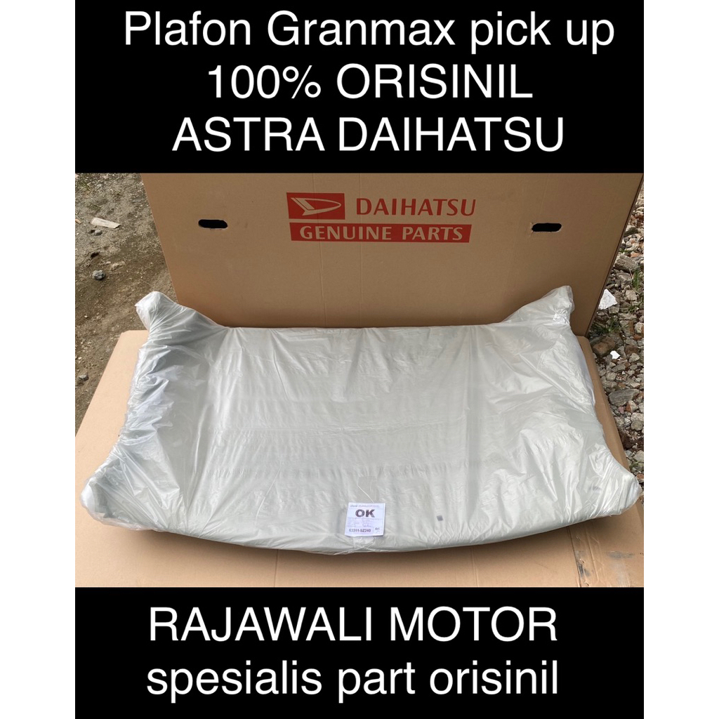 Plafon atap Granmax pick up, grandmax, kain langit gran max spon asbes kaku 100% ORISINIL ASTRA DAIH