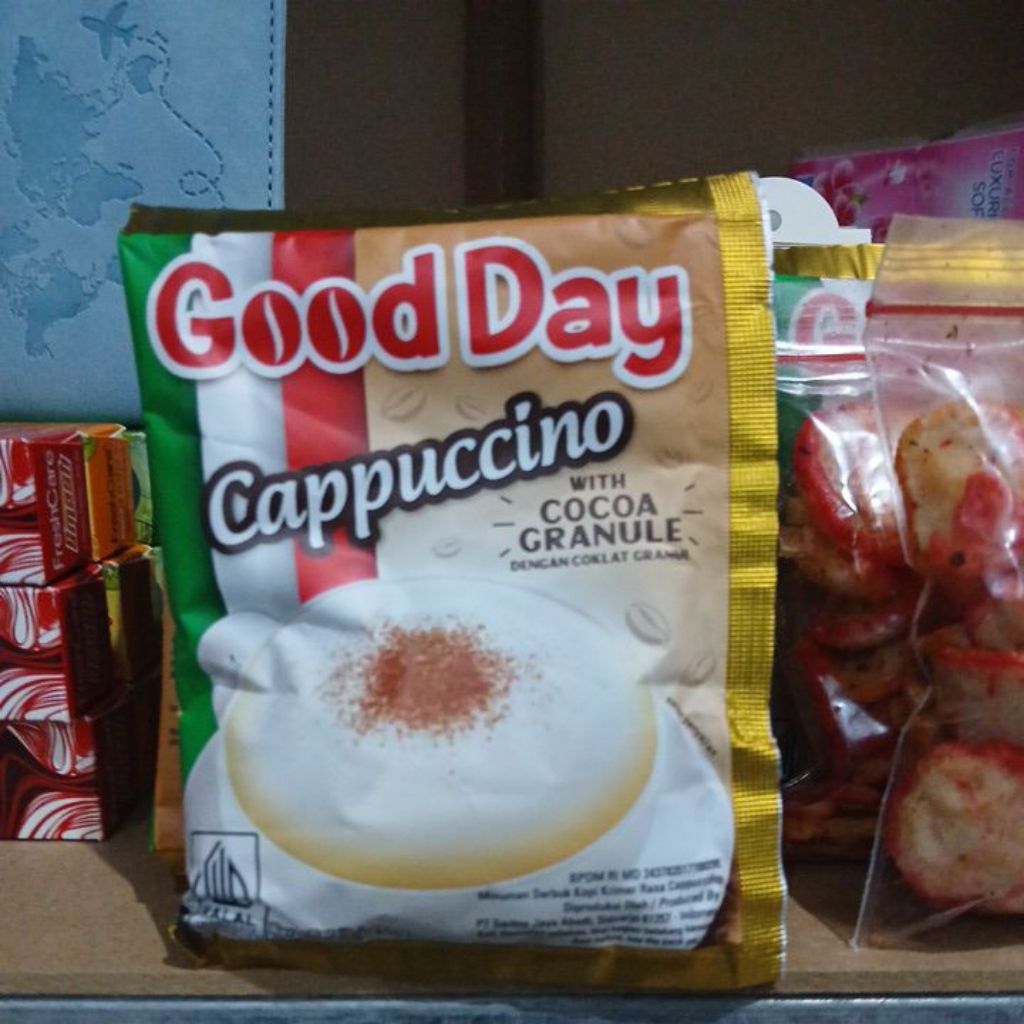good Day capucinno with cocoa granule