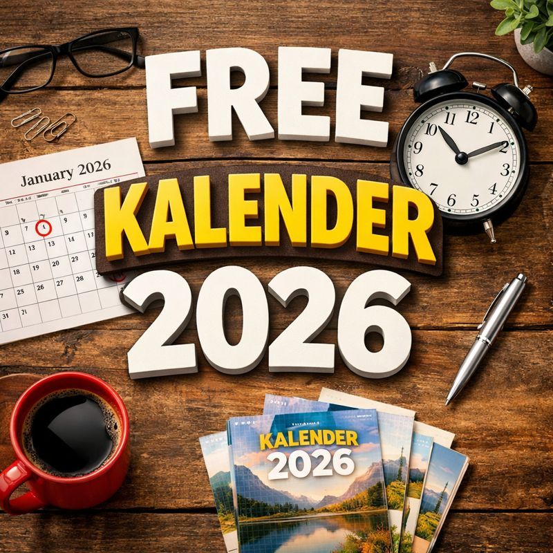 FREE KALENDER DINDING VIVA 2026
