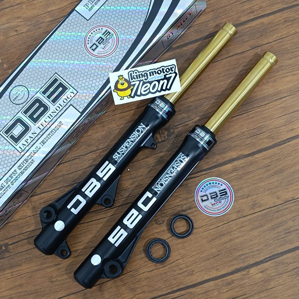 Shock depan komplit DBS new 8906 standar Beat Vario 110fi Vario 125 Vario 150 Scoopy Spacy Genio