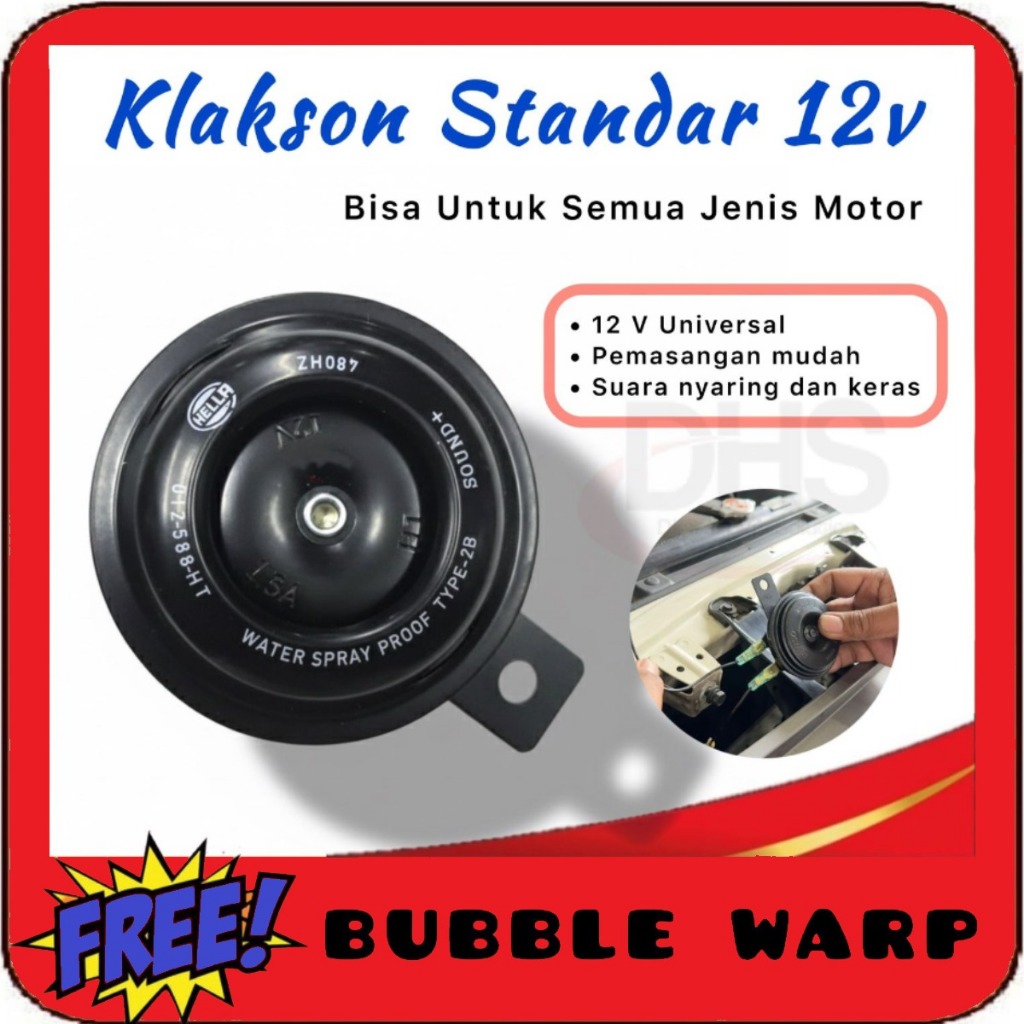 Klakson Motor Suara Mobil Hella / Klakson Hella Classic Suara Mobil Avanza Innova