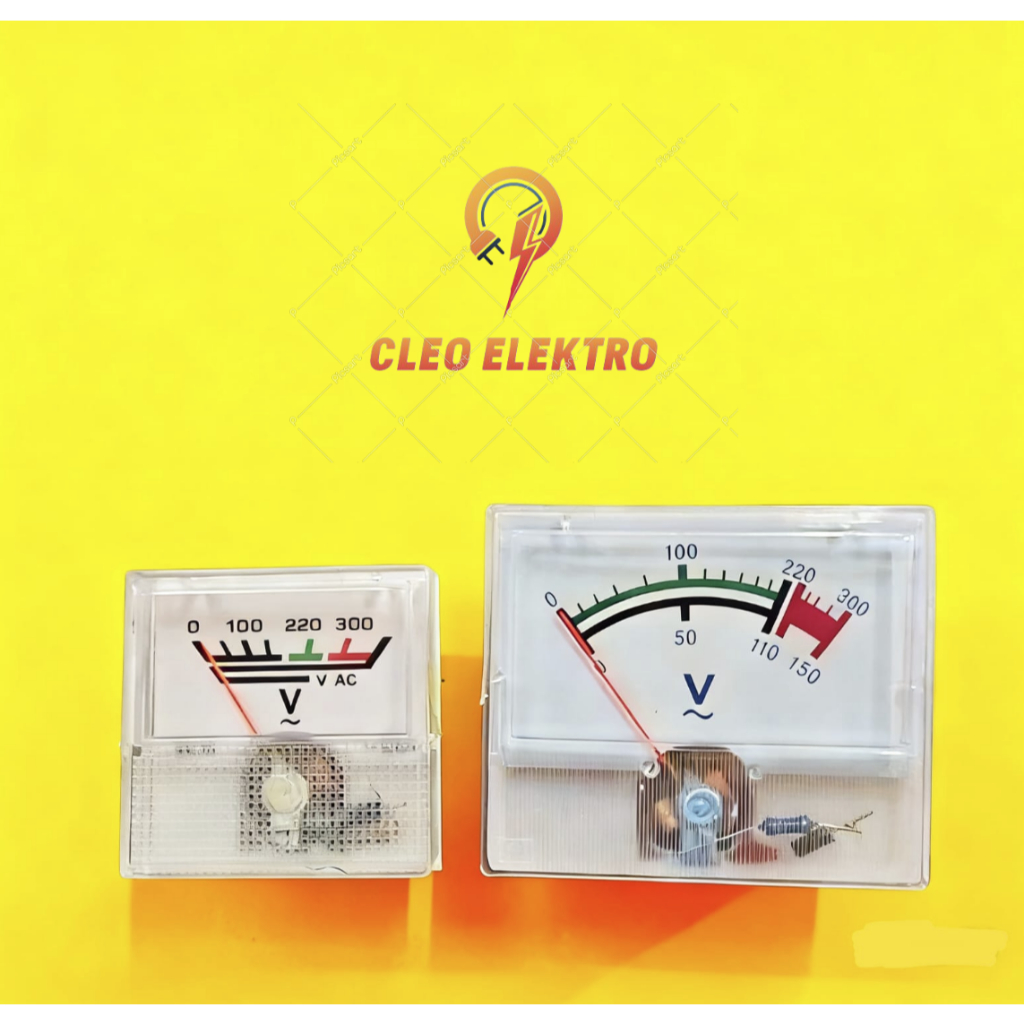 VOLT METER AC ANALOG VOLT METER KECIL / BESAR PANEL METER