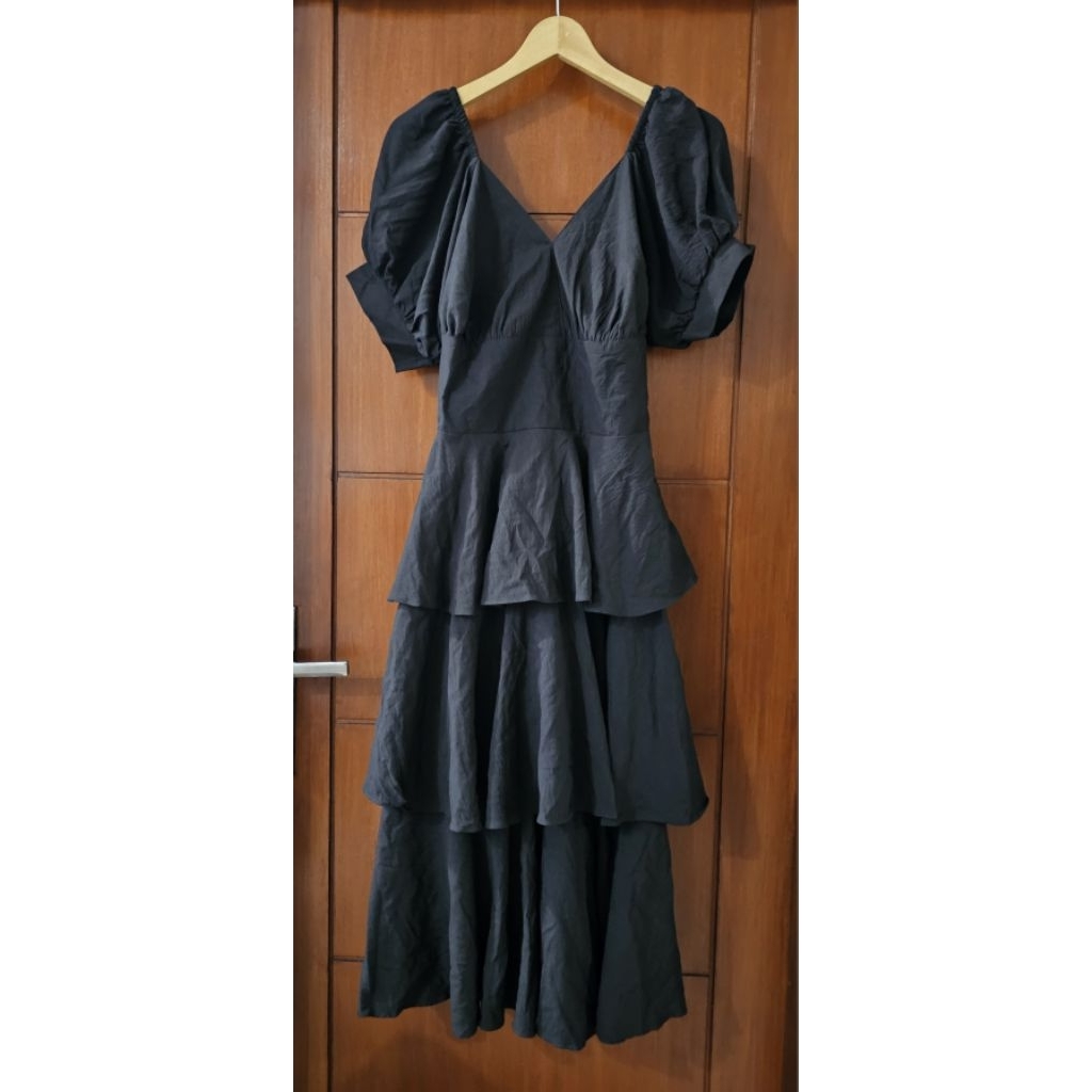 Gaun pesta mewah  hitam