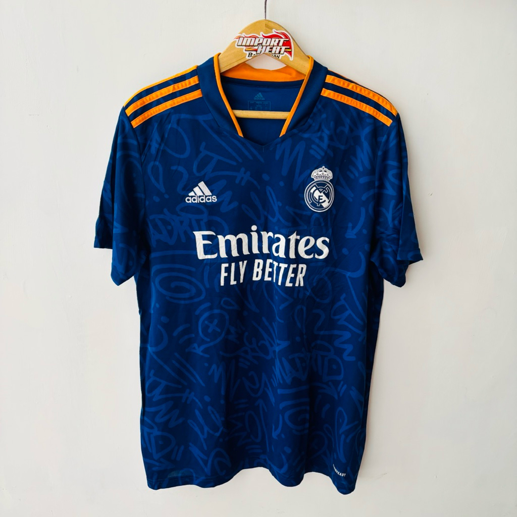 Adidas Real Madrid 2021/2022 Away Original Jersey