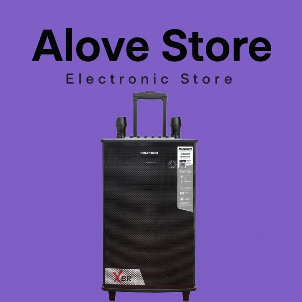 POLYTRON PASPRO 10F7 / PASPRO10F7 SPEAKER BLUETOOTH KARAOKE