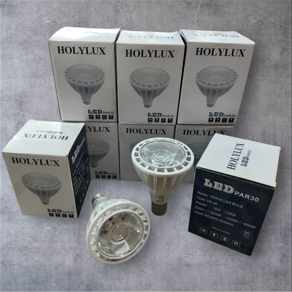 Lampu PAR 30 LED COB 15w 15 Watt Par 30 4000K Spot Light Par 30 COB e27 (Body Besi)