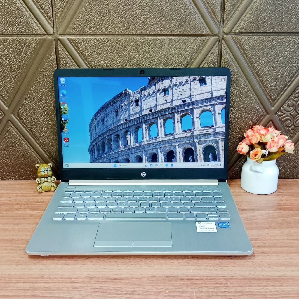 LAPTOP SECOND HP 14S CF2018TU INTEL N4020 (2CPU) 1.1GHZ UP TO 2.0GHZ INTEL UHD GRAPHICS 600 RAM 8GB 