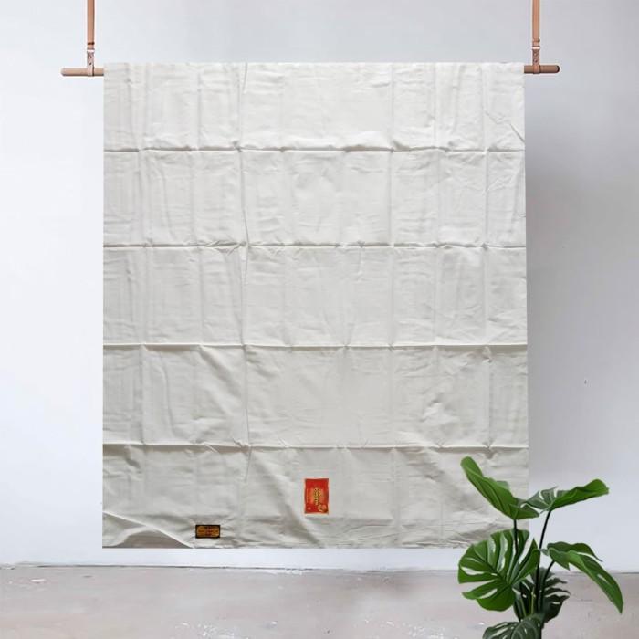 Wadimor Sarung Tenun Putih NTPL Polos Termurah Muslim Kain