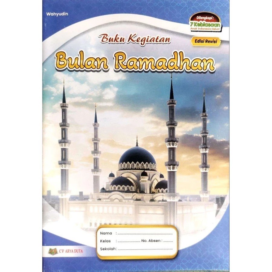 BUKU KEGIATAN BULAN RAMADHAN / Buku Kegiatan Ramadhan