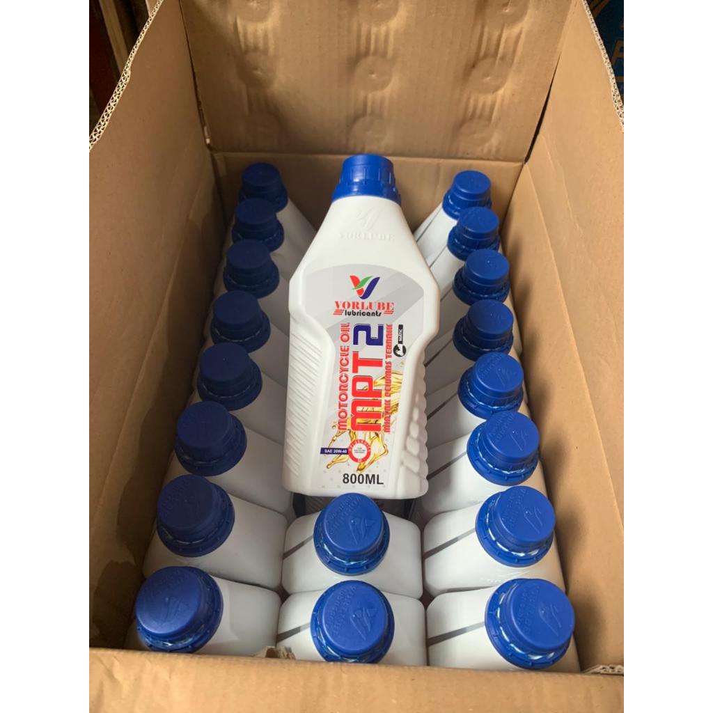 1 DUS OLI MESIN MATIC OLI MPT 2 0,8L JASO SF 20W - 40 VORLUBE LUBRICANT MURAH SNI MPT2
