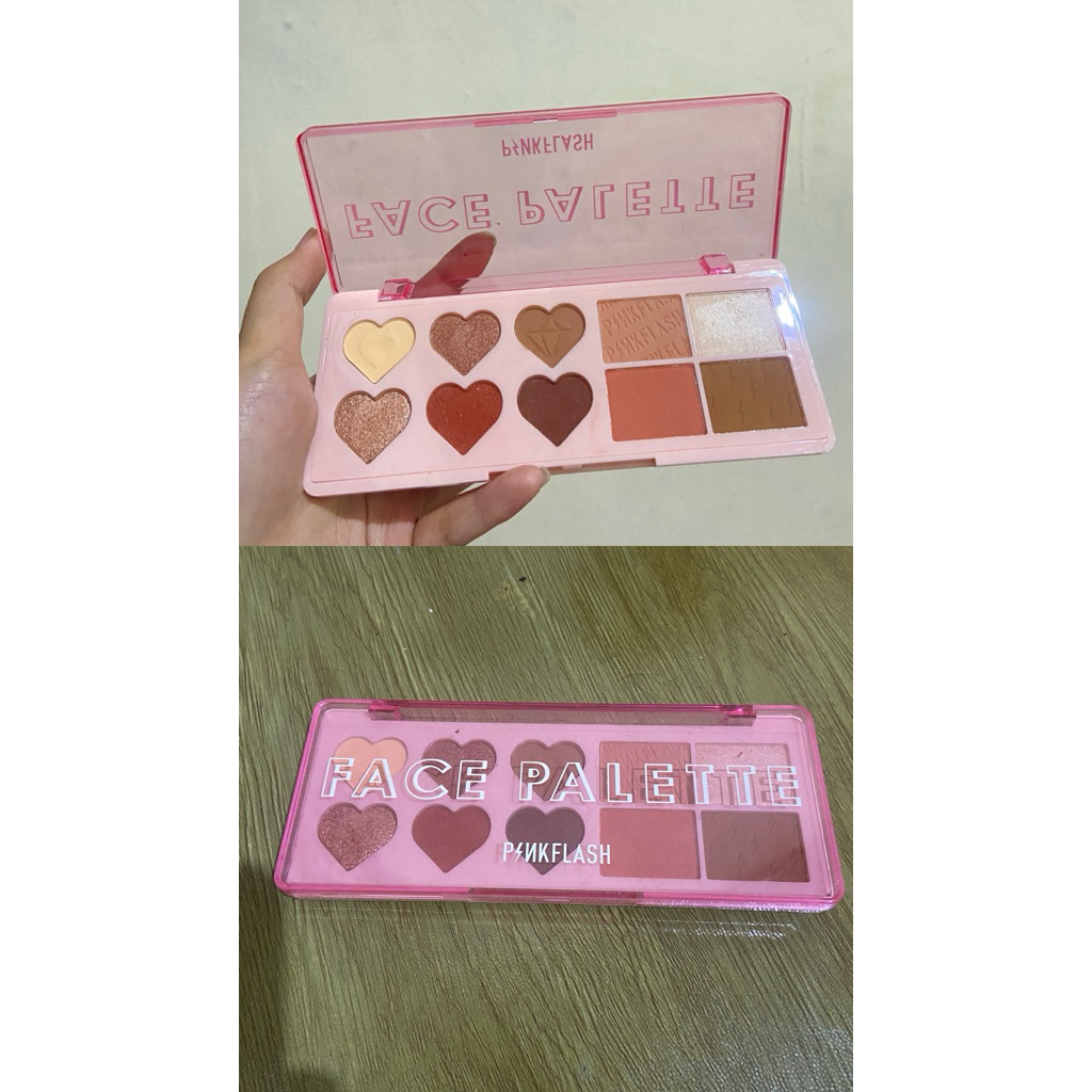 eyeshadow pinkflash preloved