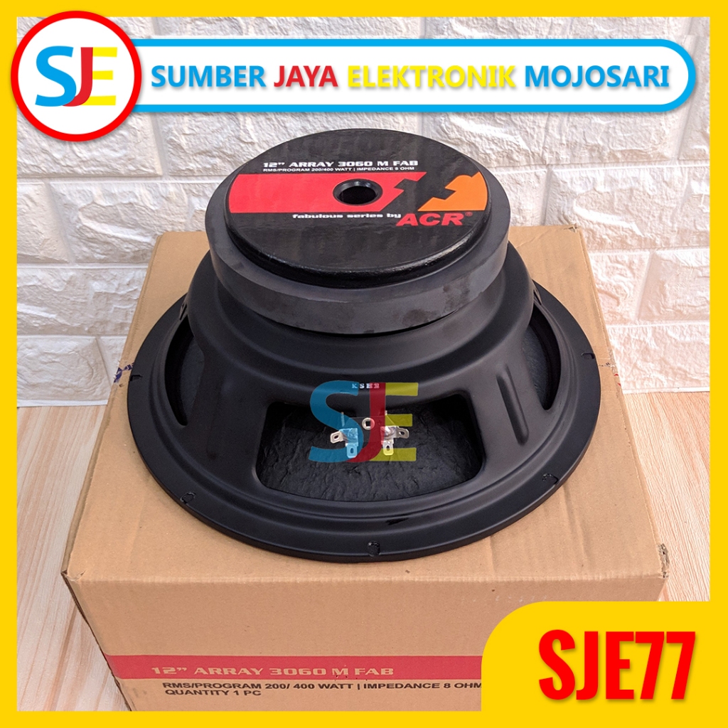 Speaker ACR Fabulous 12 inch 30601 Body Vacum (Rangka Tutup) / Speaker ACR Fabulus Array 12" 3060