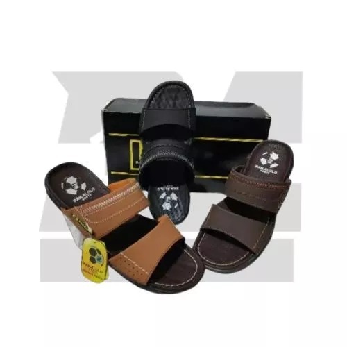 SANDAL PAKALOLO N-2353 LEATHER SANDAL PRIA WANITA & ANAK SEKOLAH SLIDE