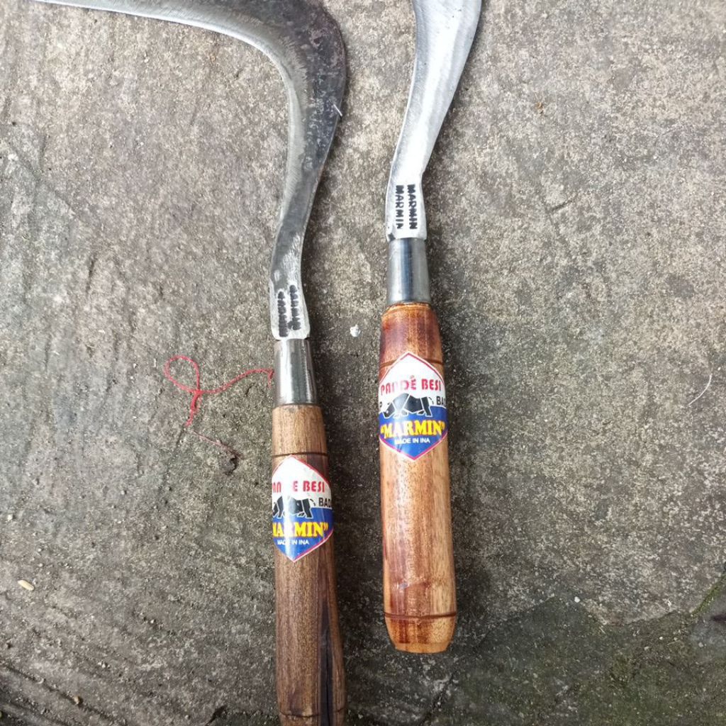 Alat pertanian arit  perkebunan Pemangkas Rumput Tradisional marmin putih SABIT  arit rumput