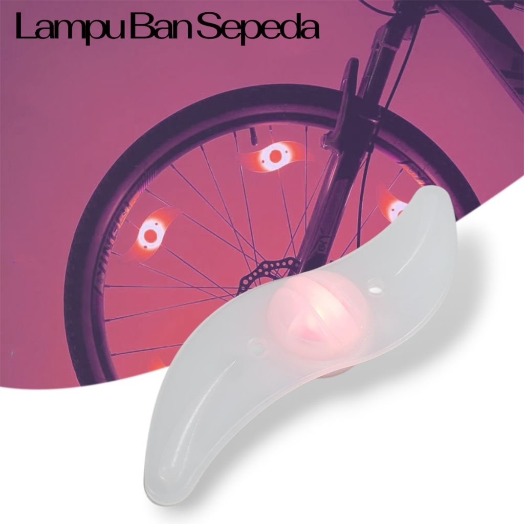 DACHELUN Lampu Velg Ban Sepeda LED Bicycle Wheel Light Waterproof 1PCS - DC-889