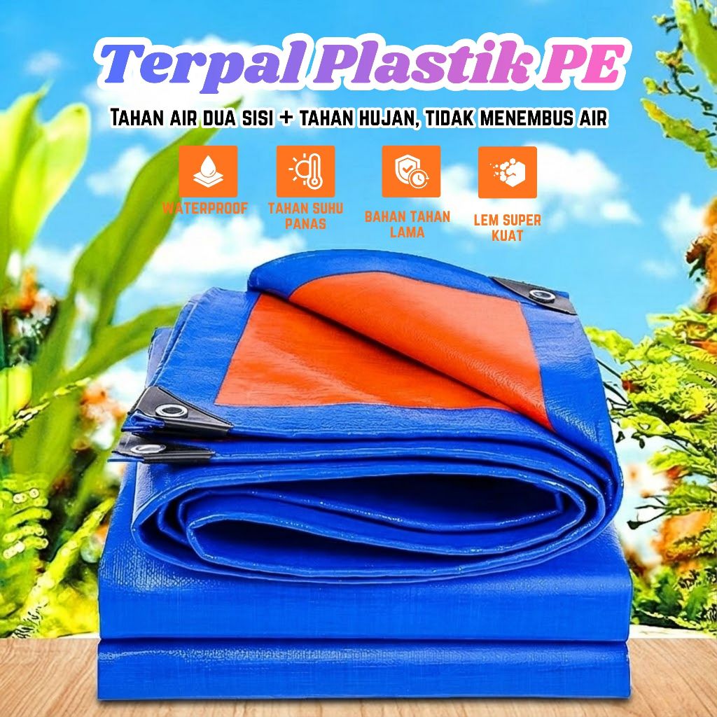 [Ready Stock] Terpal Tenda Tahan Panas Kain Tenda Tebal Tahan Air Kerai Terpal Hujan
