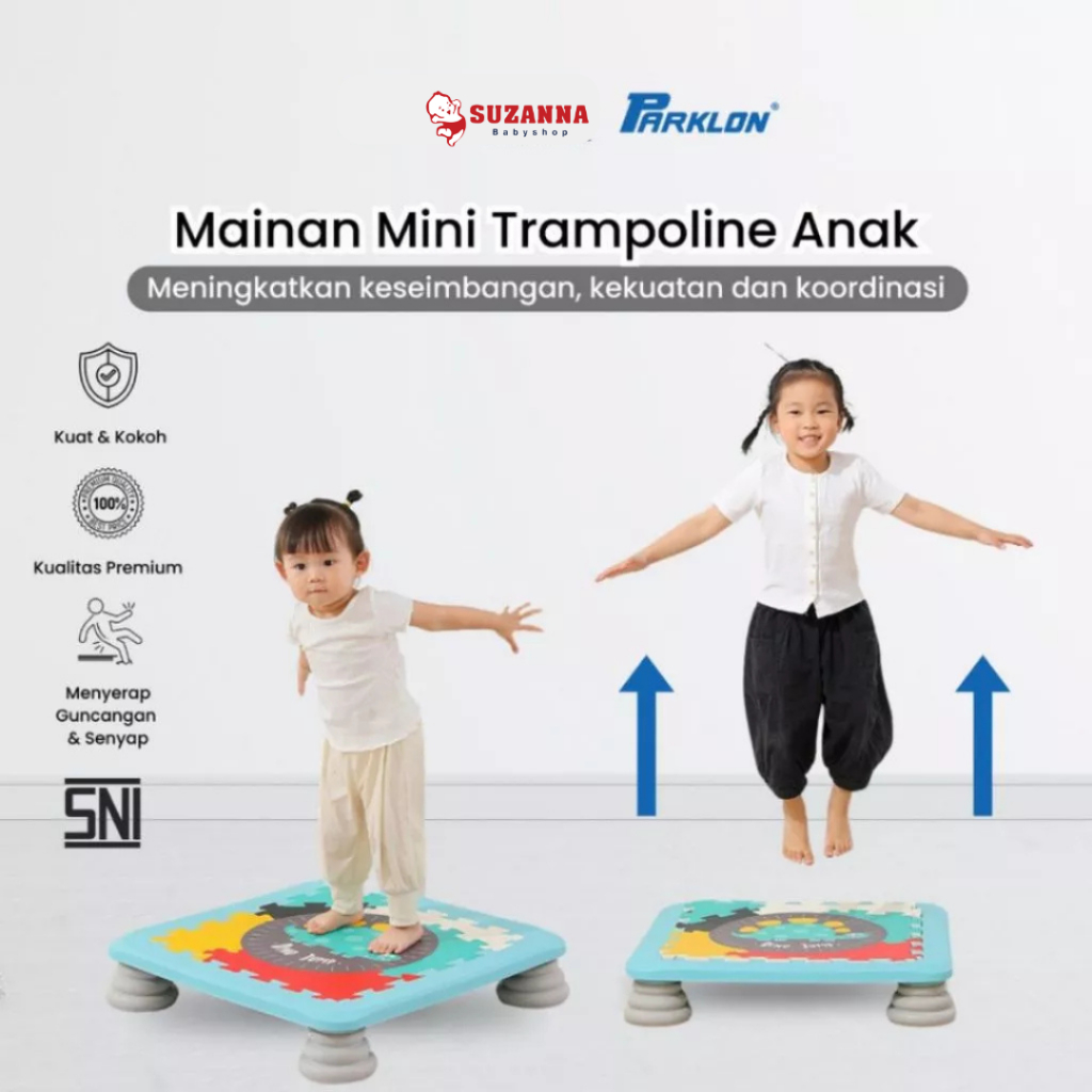 Parklon Mini Trampolin - Mainan Lompat Anak