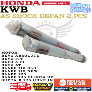 KWB AS SHOCK DEPAN ASLI HONDA BLADE 110 ALL SERIES,AS SHOCK DEPAN ASLI HONDA BLADE 125 ALL SERIES,AS
