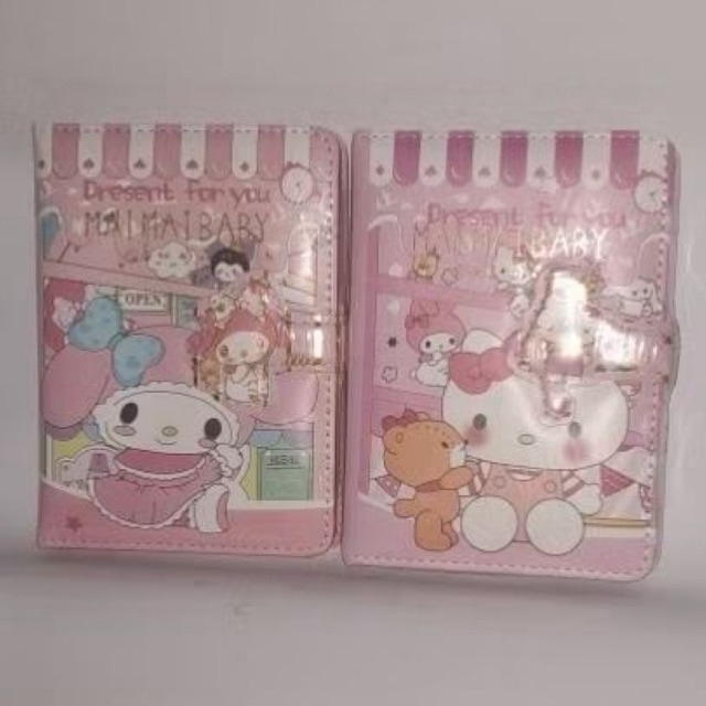 Diary magnet Kuromi Diari lucu anak Buku catatan kecil Notebook