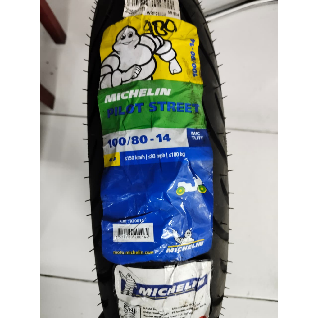 MICHELLIN PILOT STREET 100/80-14