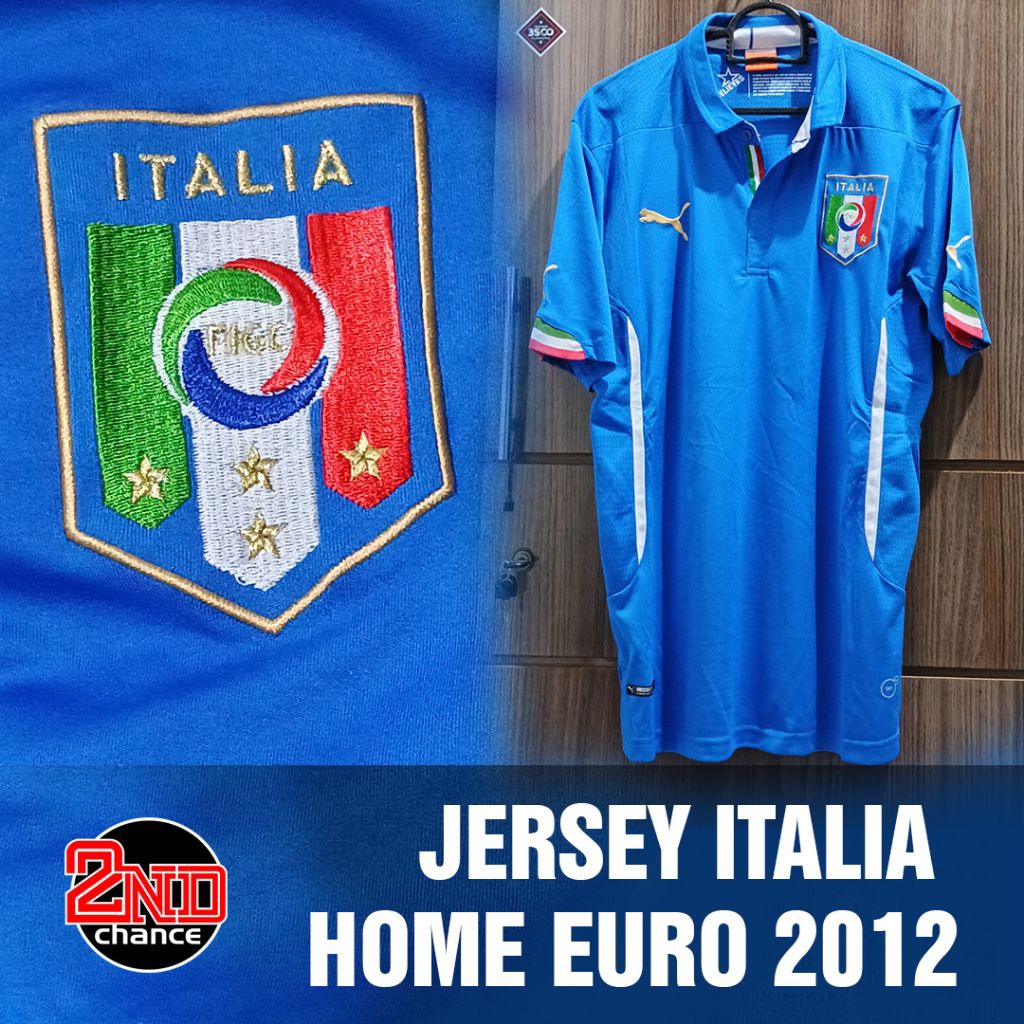 JERSEY TIMNAS ITALIA EURO 2012 GRADE ORI MURAH
