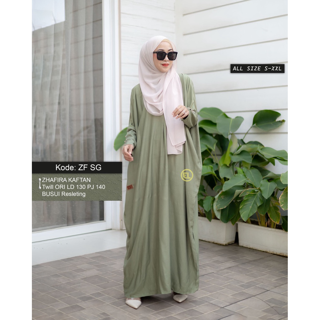 TWILL ELZHAF KAFTAN KATALOG BARU ESTIMARISI READY JUMAT (PO)