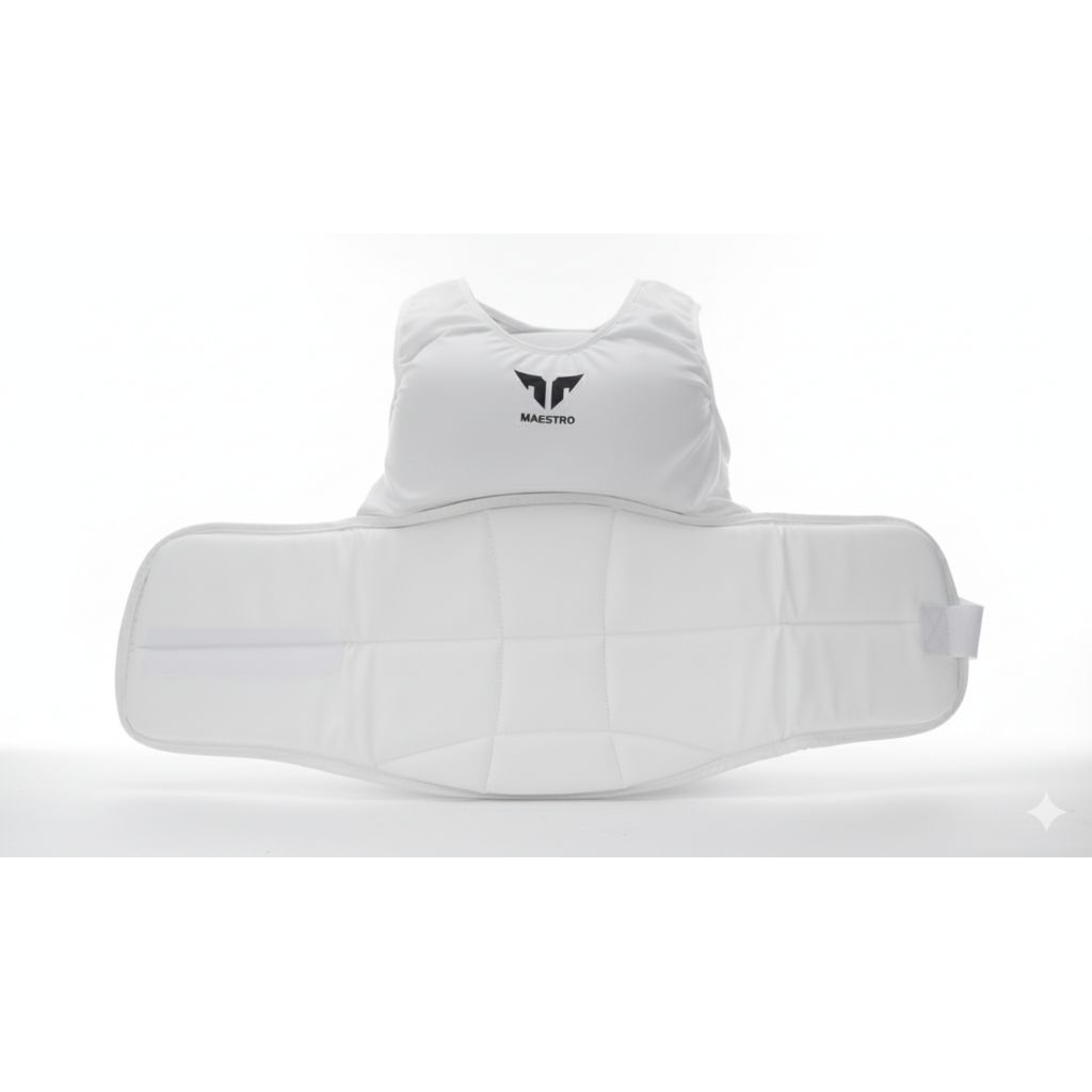 body karate wanita female chest protector pelindung dada beladiri